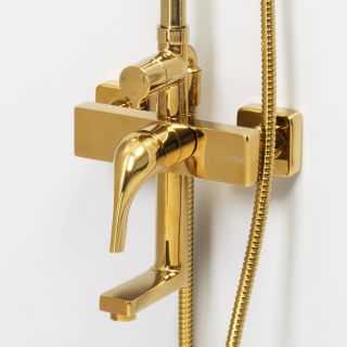 Душевой комплект WasserKRAFT A171.263.207.PG золото